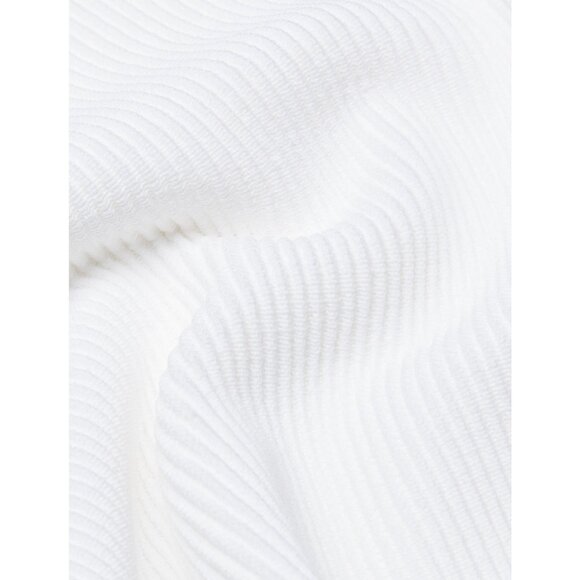 BABATON By Aritzia Sculpt Knit Mockneck Tank Size XS Ribbed Knit Crop White $68 - Picture 5 of 16